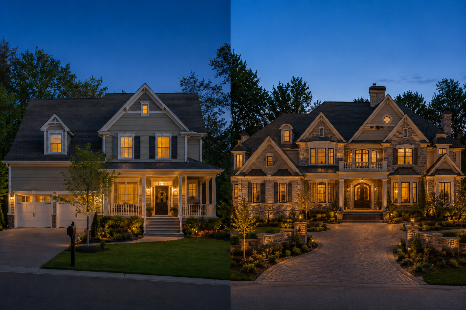 Modern home exterior